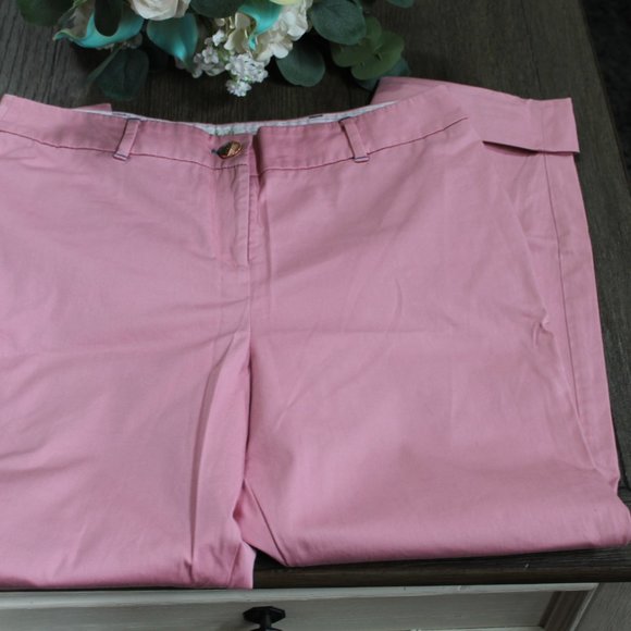 reduced/ Ted Baker Drop Ted Gorgeous Pants in Bubblegum Pink Size 8 US ted 3 EUC - Picture 5 of 6